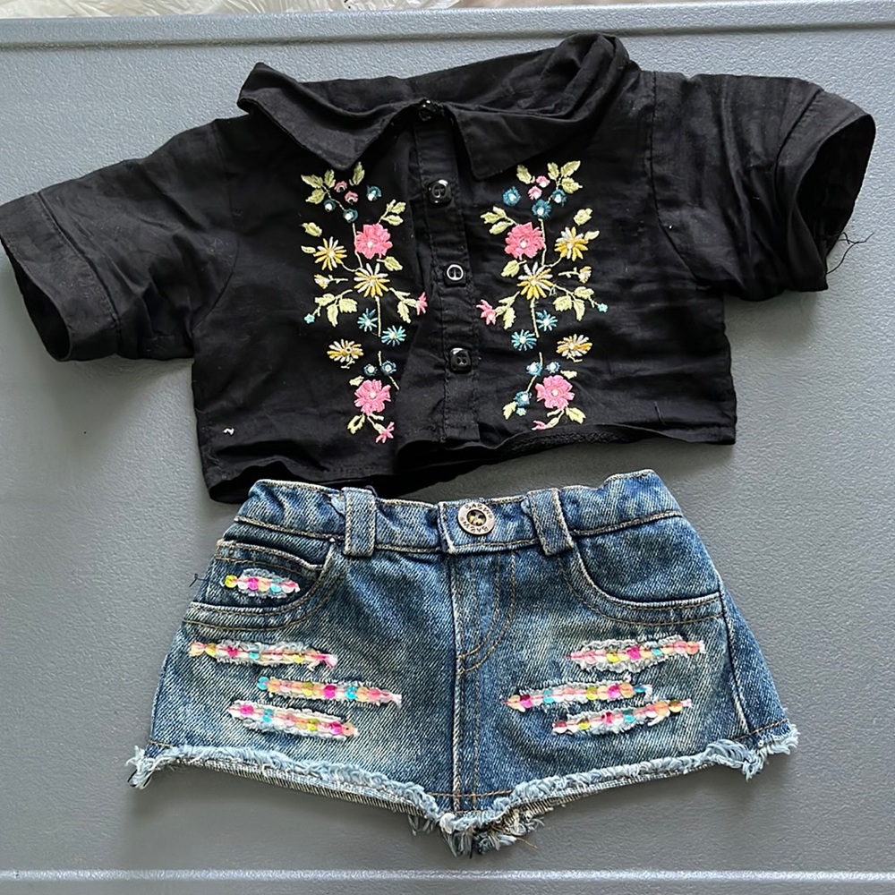 Build a Bear Sequins Outfit